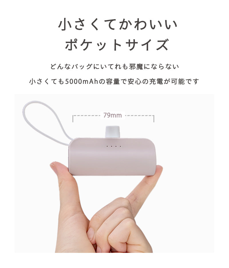 Compact Power Bank (5000mAh)