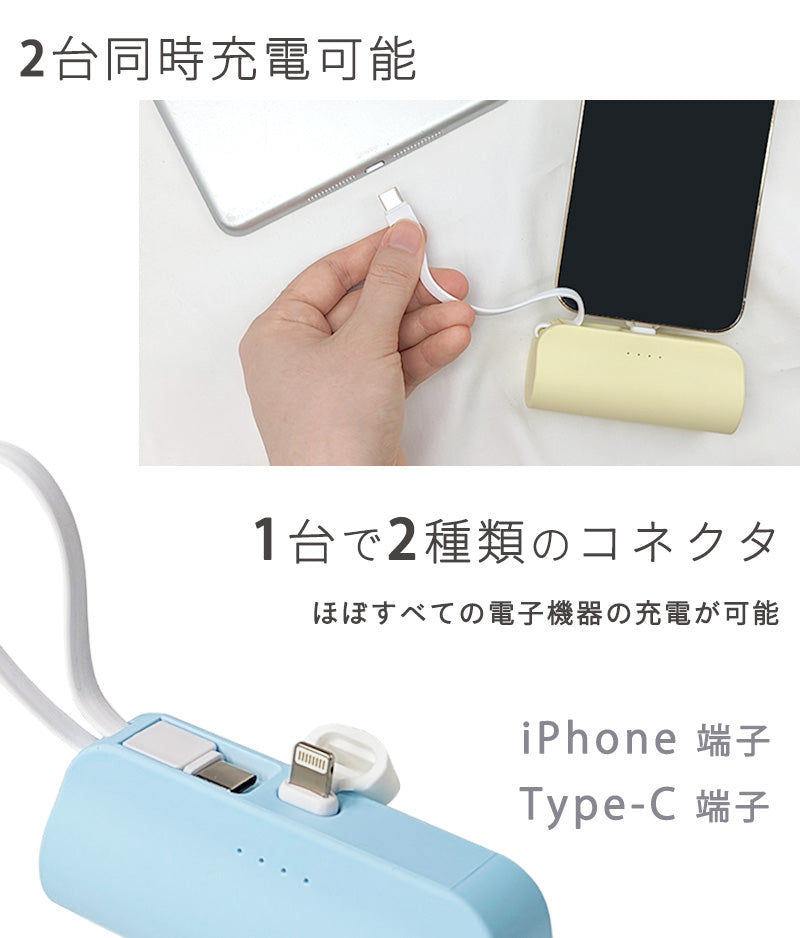 Compact Power Bank (5000mAh)