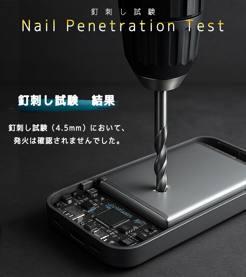 Built-in cable Compact Power Bank (10000mAh)